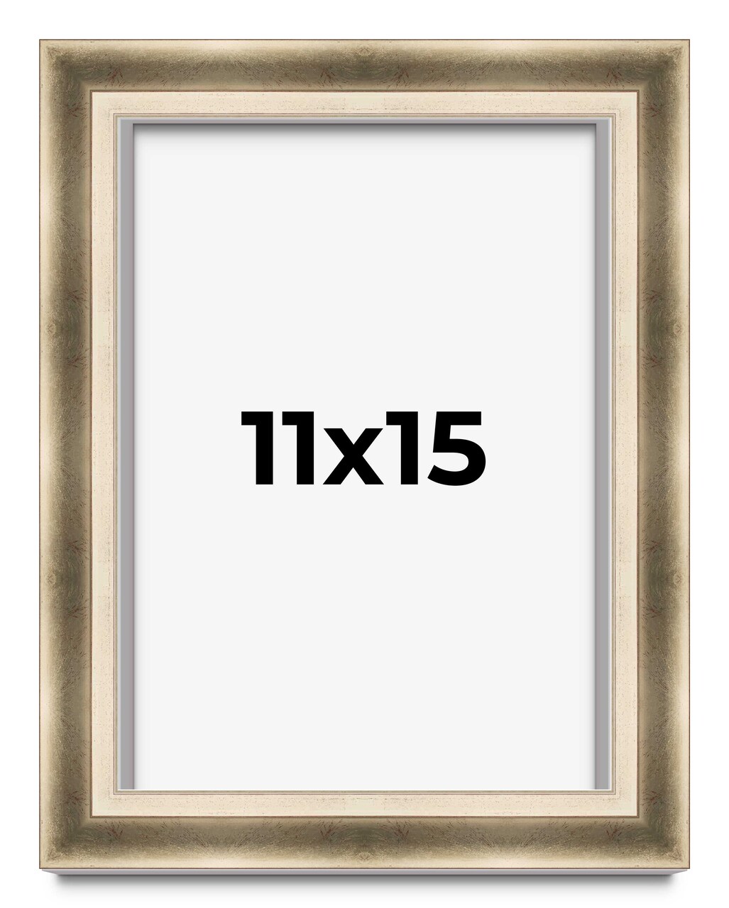 Shadow Box 1.75" Deep Silver Picture Frame - UV Acrylic, Foam Board Backing, Hanging Hardware